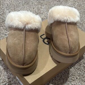 UGG Women's Cozy Tan Slippers
